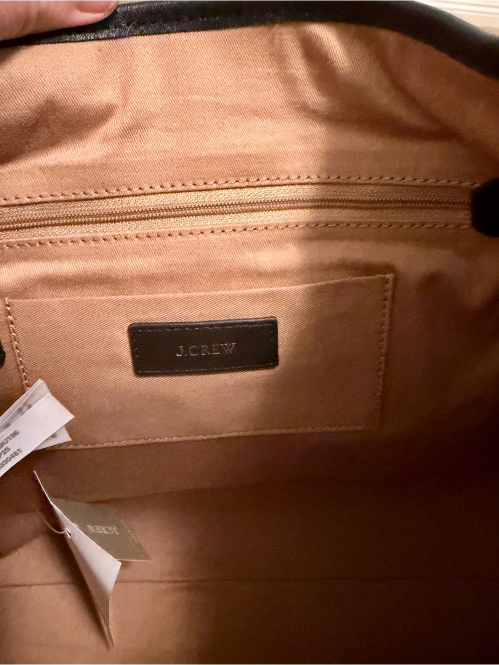 J. Crew Berkeley Suede & Leather Shoulder Bag NWT - Picture 5 of 5